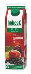 Gyümölcslé, 100%, 1 l, HOHES C, red multivitamin
